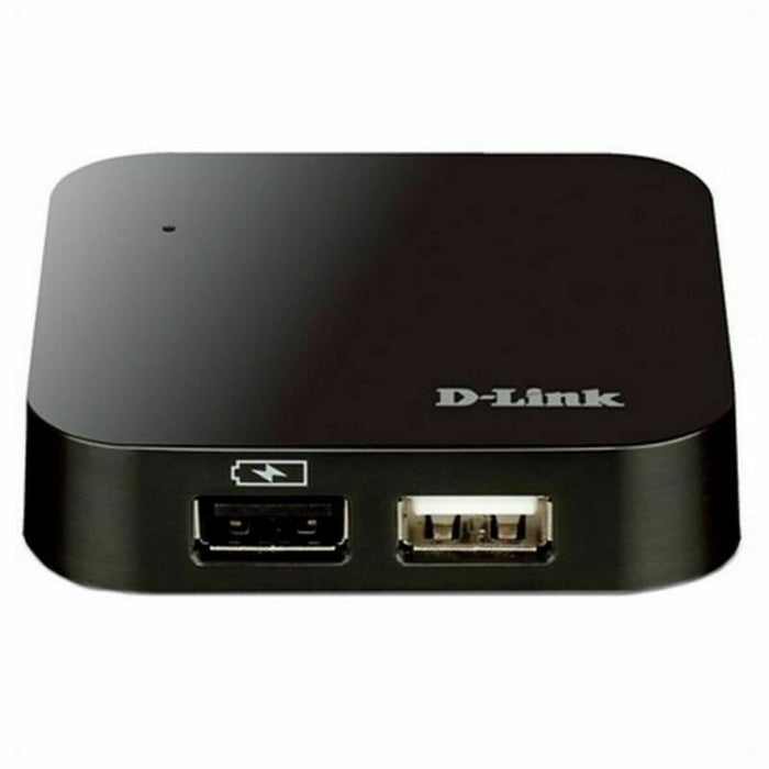 Hub USB D-Link DUB-H4 Negru