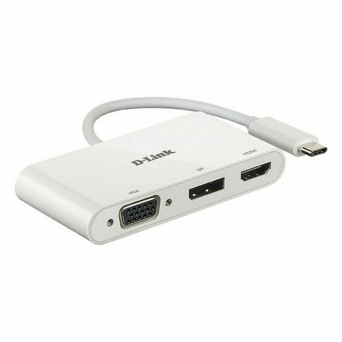Hub USB D-Link DUB-V310 Alb