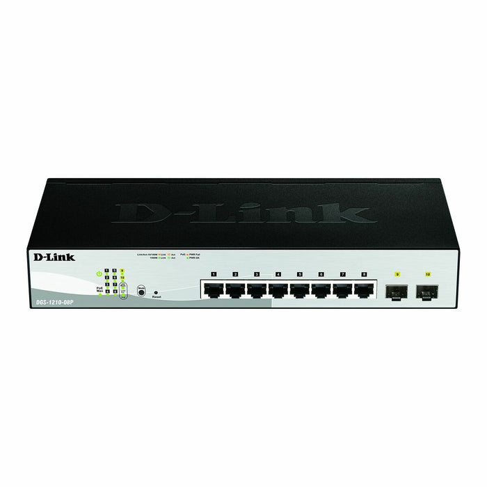 Switch D-Link DGS-1210-08P/E Negru