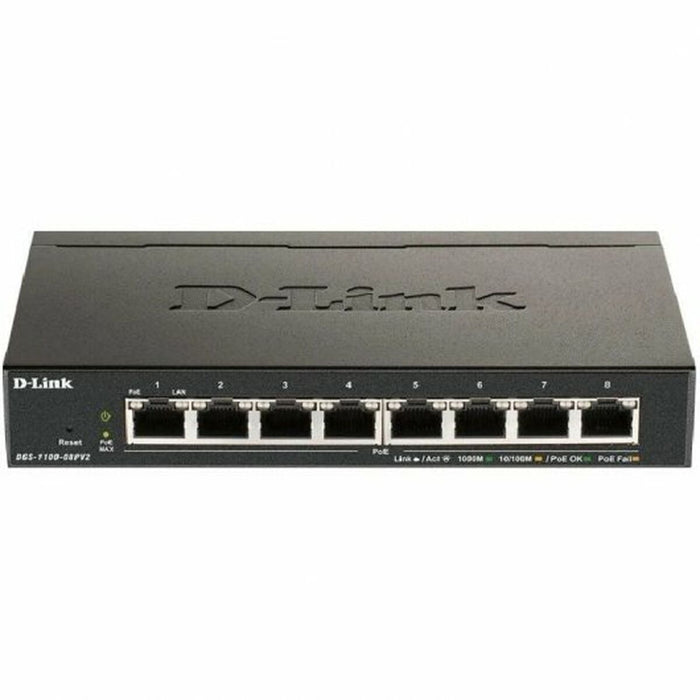 Switch D-Link DGS-1100-08PV2/E Negru