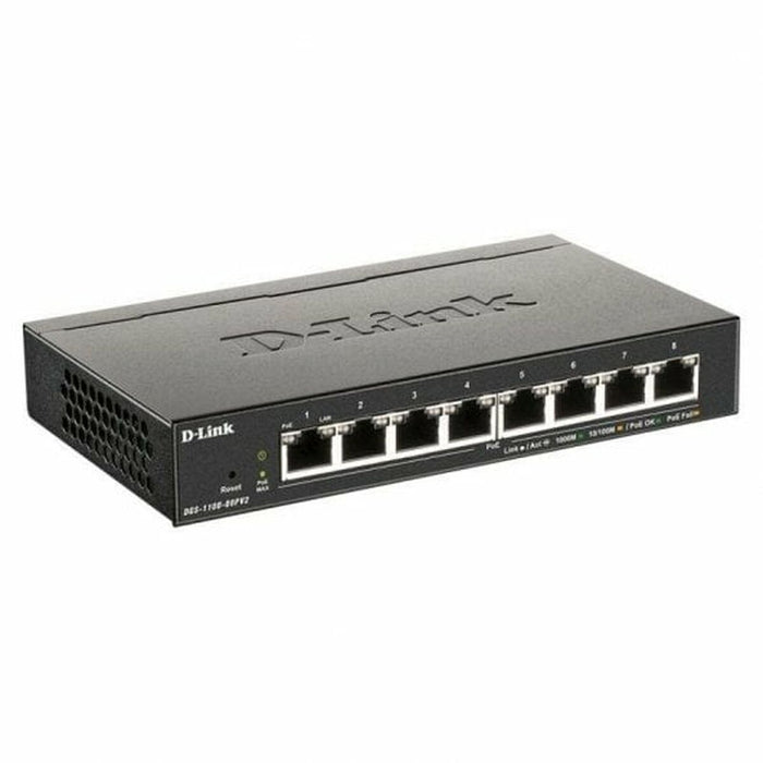 Switch D-Link DGS-1100-08PV2/E Negru