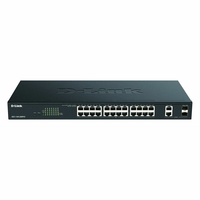Switch D-Link DGS-1100-26MPV2/E Negru