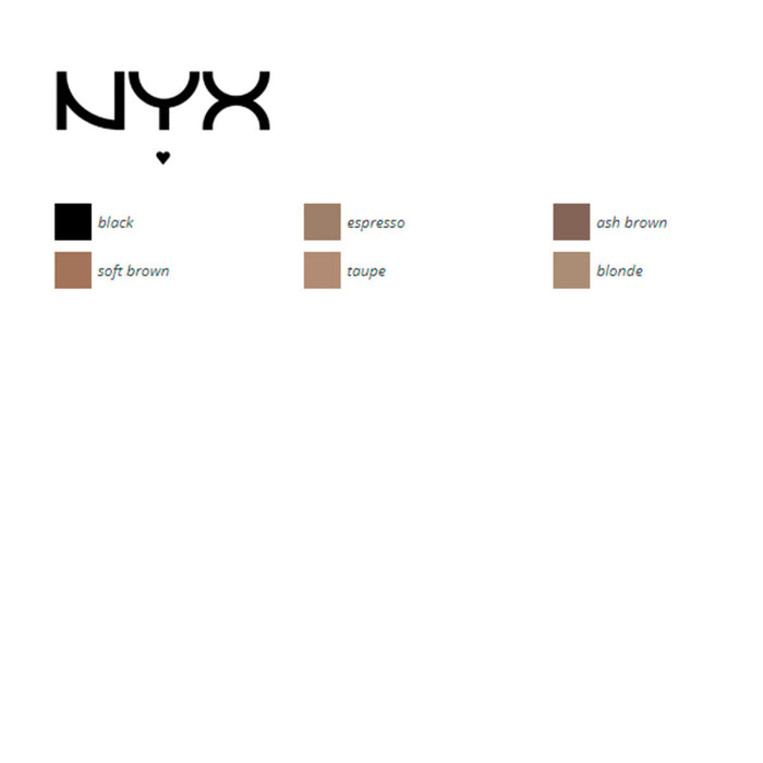 Machiaj pentru Sprâncene Precision NYX (0,13 g)