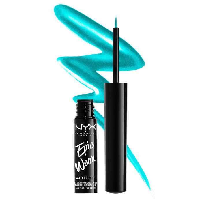Eyeliner NYX Epic Wear Lichid teal metalic