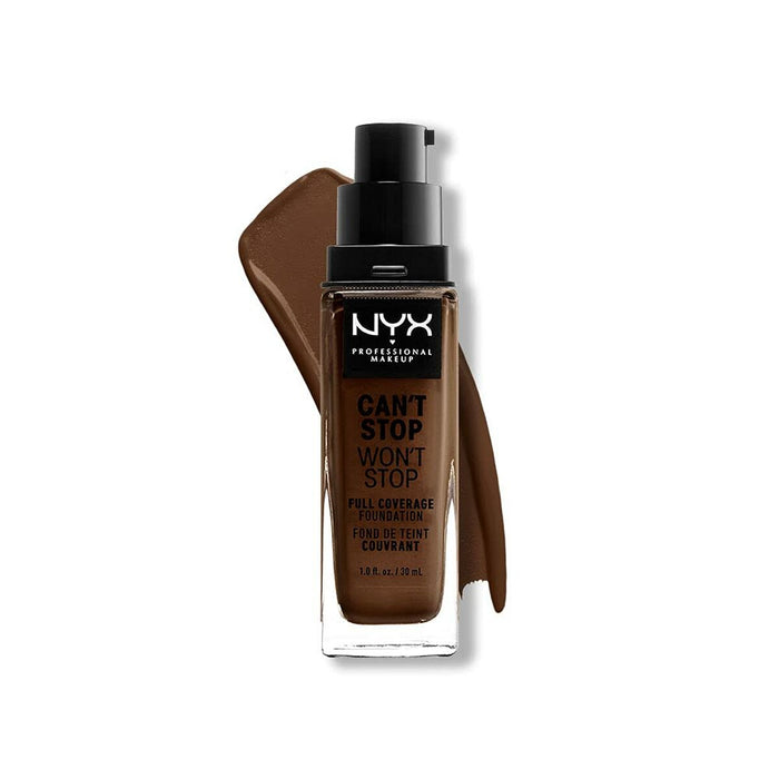 Bază de machiaj cremoasă NYX Can't Stop Won't Stop chestnut 30 ml
