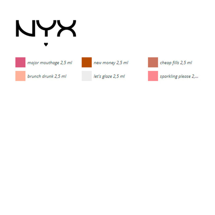 Luciu de Buze Filler Instinct NYX (2,5 ml) 2,5 ml
