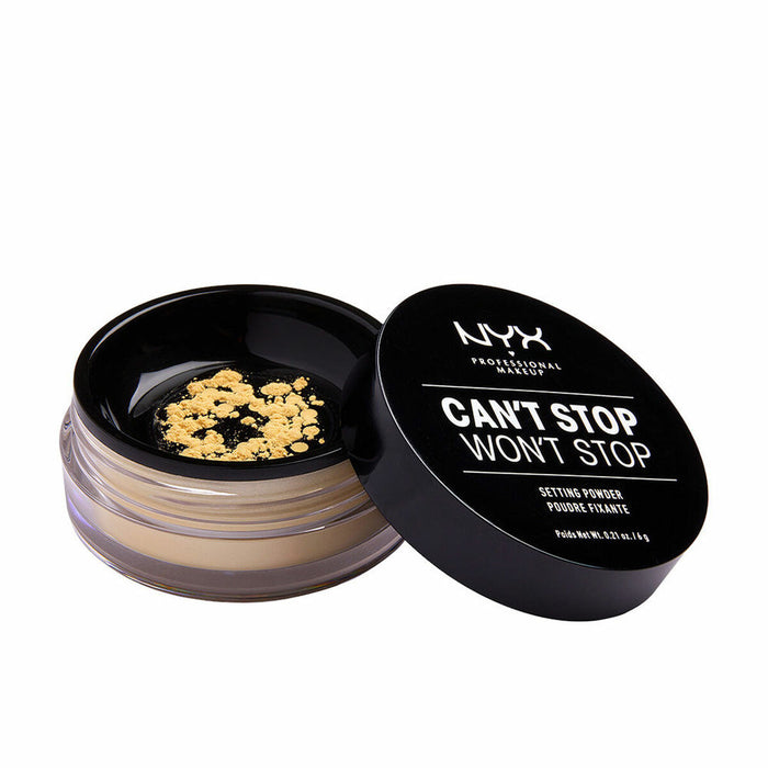Pudră de Fixare pentru Machiaj NYX T Stop T Stop Banana 6 g