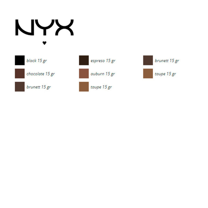 Machiaj pentru Sprâncene Fill & Fluff NYX (15 g)