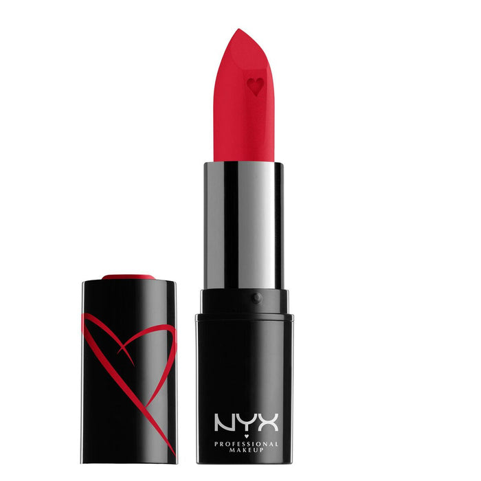 Ruj Hidratant NYX Shout Loud Finisaj satinat red haute Roșu 3,5 g