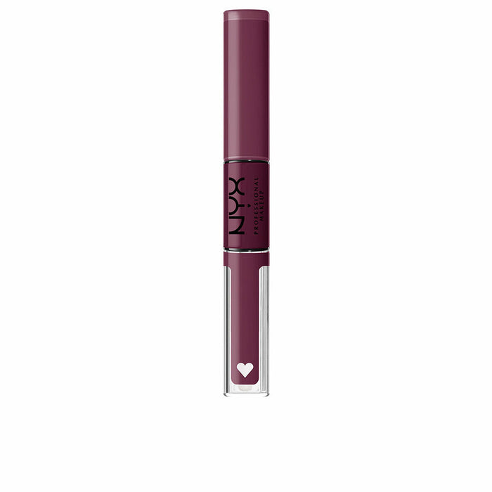 Ruj lichid NYX Shine Loud 2 în 1 Make it work 3,4 ml
