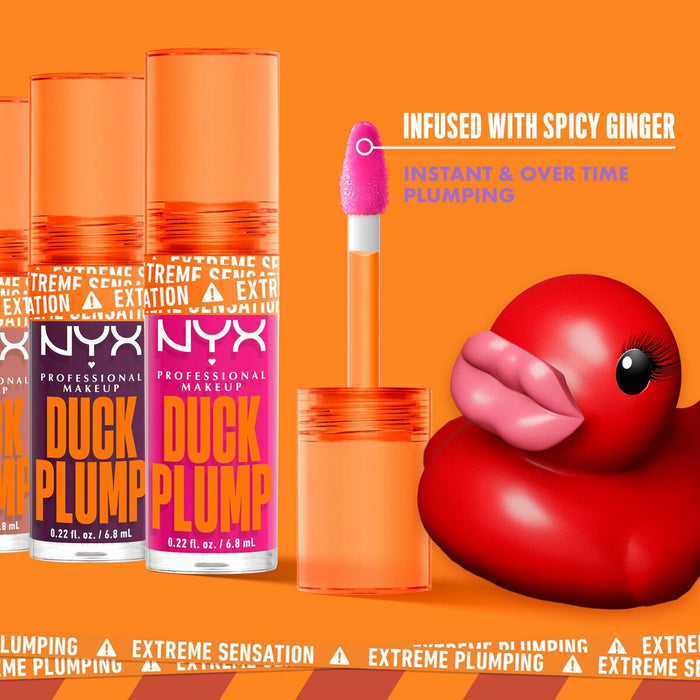 Luciu de Buze NYX Duck Plump Nude swings 6,8 ml