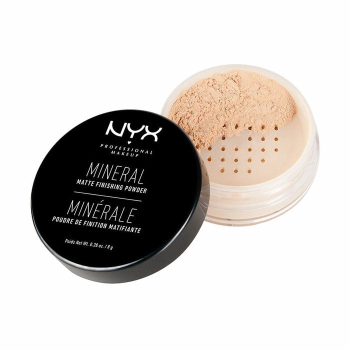 Praf in suspensie NYX Mineral light/medium 8 g