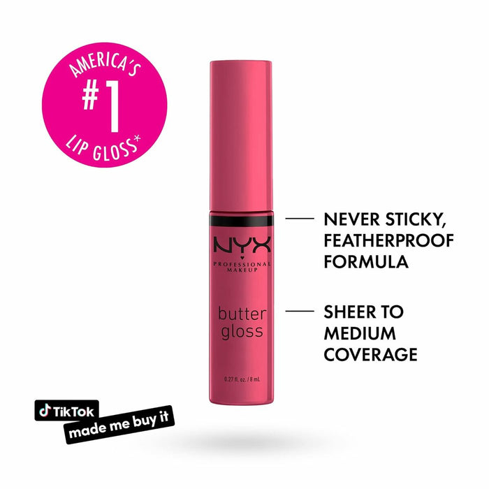 Luciu de Buze NYX Lingerie Strawberry Cheesecake 3,4 ml