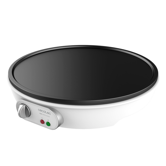Aparat pentru clătite Cecotec Fun Crepelicious, 1000 W, diametru 30,5 cm, negru