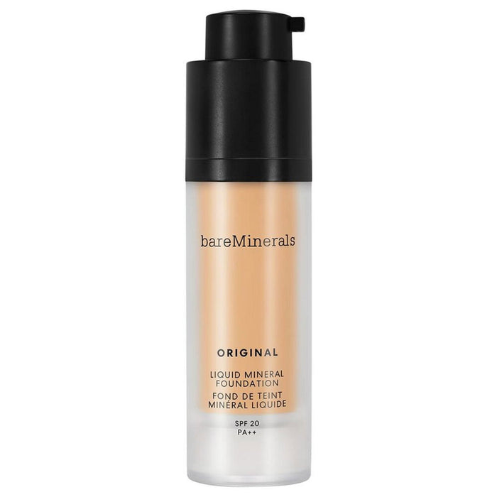 Fond de ten lichid BareMinerals Original Liquid Mineral, luminos, nuanța 15 Medium Neutral, SPF 20, 30 ml