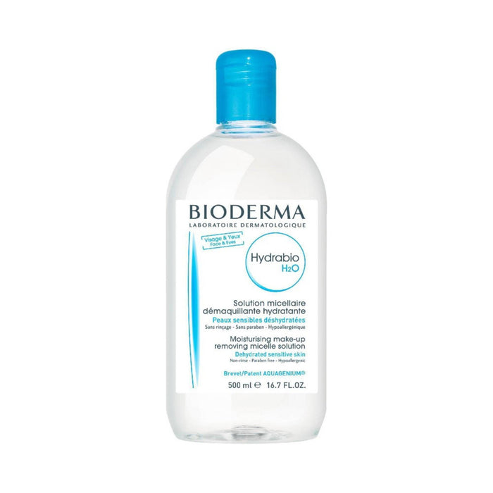 Apă micelară Bioderma Hydrabio H2O, pentru piele sensibilă și uscată, hidratantă, 500 ml