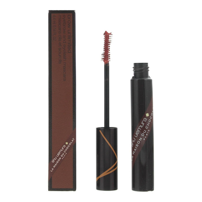 Gel pentru sprâncene Shu Uemura Unlimited, foarte pigmentat, nuanța Orange Peel, 4,4 ml