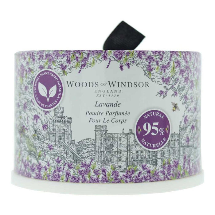 Pudră parfumată pentru corp Woods Of Windsor Lavender, 100 g