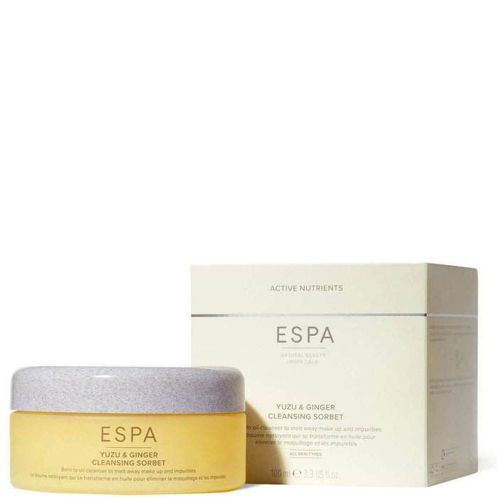 Balsam de curățare Espa Yuzu & Ginger Cleansing Sorbet, pentru față, 100 ml