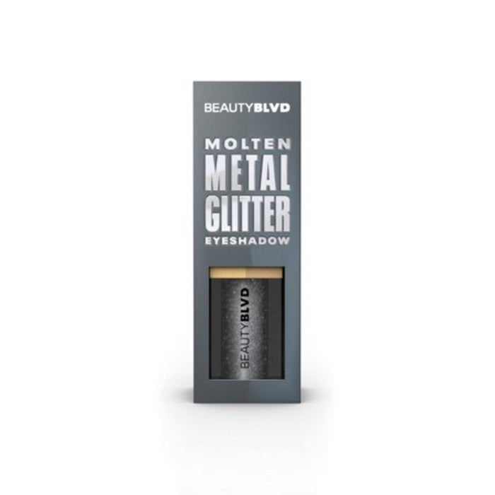 Fard de pleoape lichid Beauty Blvd Molten Metal Glitter, nuanța Melisant, 4.5 ml