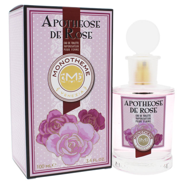 Apă de toaletă Monotheme Apothéose De Rose, pentru femei, 100 ml