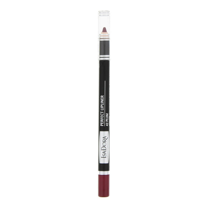 Creion de buze IsaDora Perfect, cu vitamina E, nuanța 42 Prună, 1,2 g
