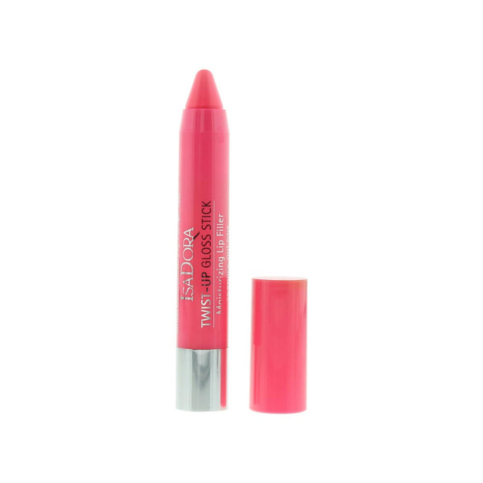 Luciu de buze IsaDora Twist-Up, lucios, nuanța 15 Knock-Out Pink, 2,7 g