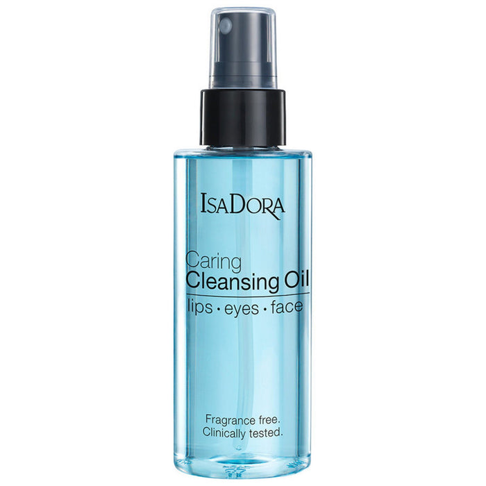 Ulei de curățare IsaDora Caring, curățare profundă, fără parfum, pentru față, ochi și buze, 100 ml