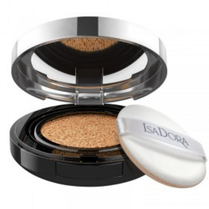 Fond de ten compact IsaDora Nude, finisaj natural, fără parfum, nuanța 20 Nude Sun, 15 g