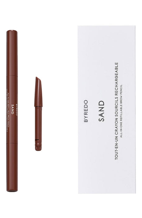 Creion pentru sprâncene Byredo All-In-One, rezistent la apă, nuanța 01 Sand, 0,5 g