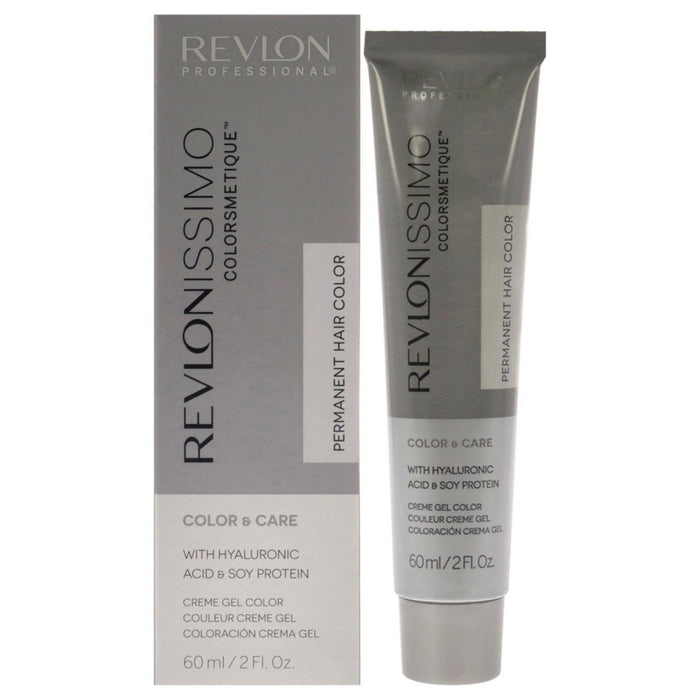 Vopsea permanentă de păr Revlon Revlonissimo Colorsmetique, nuanța 7.4 Medium Copper Blonde, 60 ml