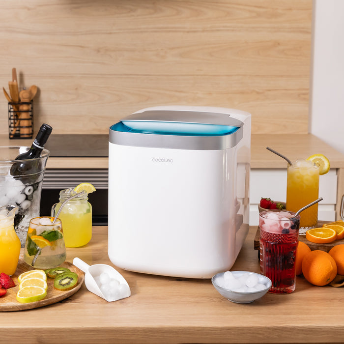 Mașină de făcut gheață Cecotec Chillin' Ice 1500, 15 kg/zi, 150 W, control Wi-Fi