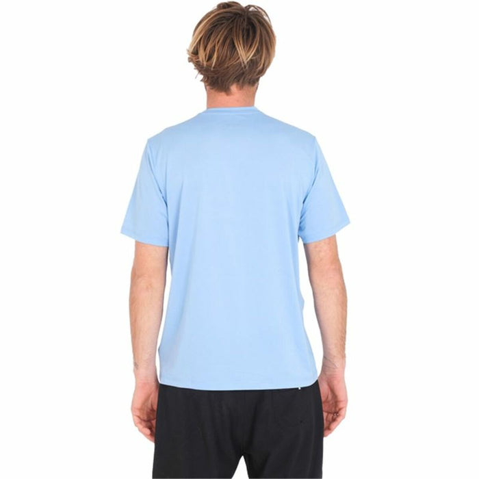 Tricou cu Mânecă Scurtă Bărbați Hurley Halfer Gradient UPF Albastru
