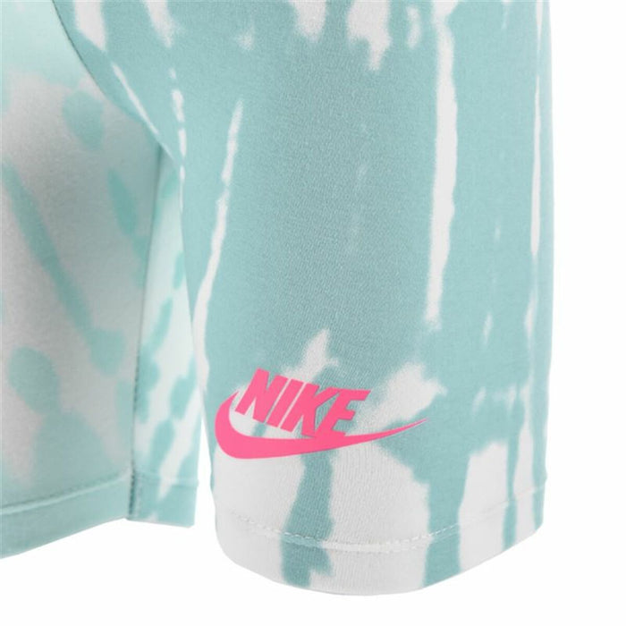 Colanți Sport pentru Copii Nike Printed  Acvamarin