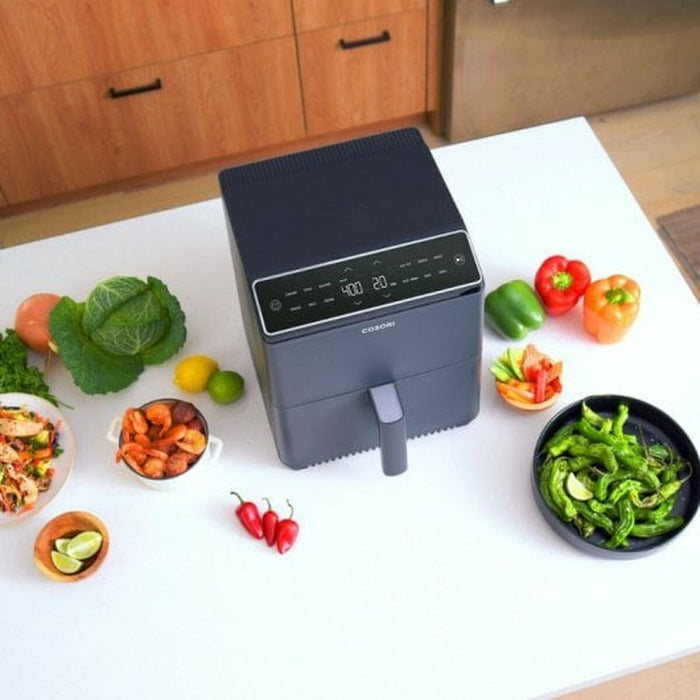 Friteuză fără Ulei Cosori Dual Blaze Chef Edition 1700 W Negru 6,4 L