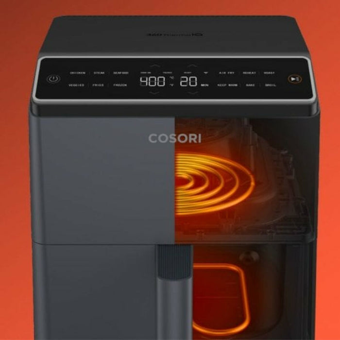 Friteuză fără Ulei Cosori Dual Blaze Chef Edition 1700 W Negru 6,4 L