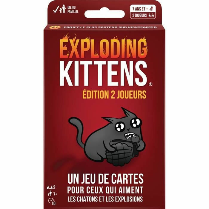 Jocuri de cărți Asmodee Exploding Kittens