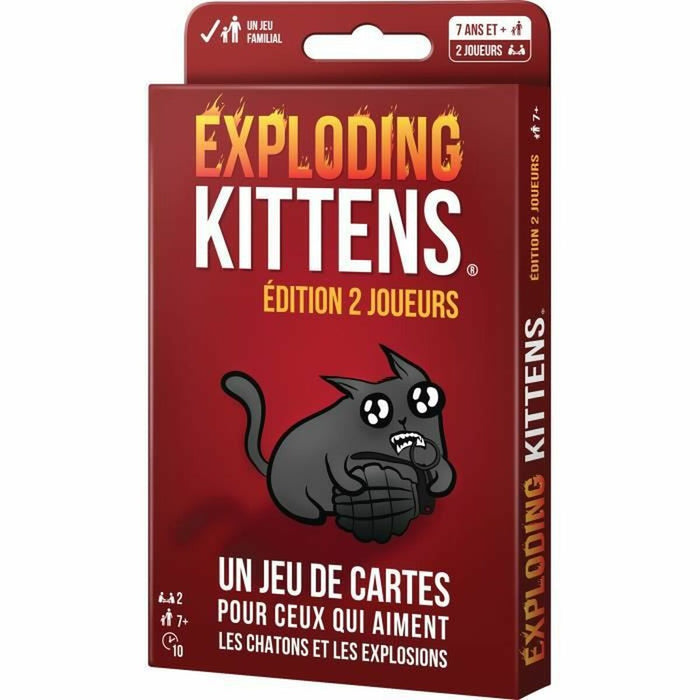 Jocuri de cărți Asmodee Exploding Kittens