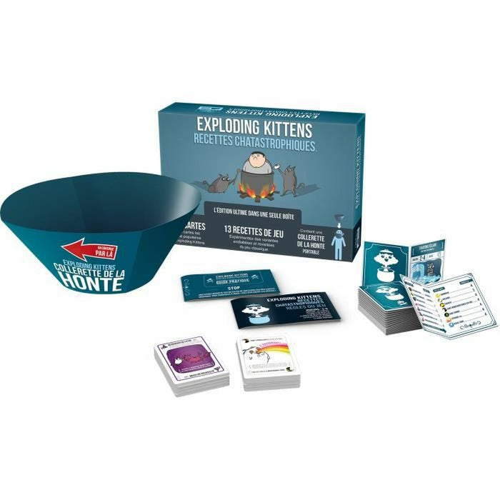 Joc de Masă Asmodee Exploding Kittens: Recettes Chatastrophiques