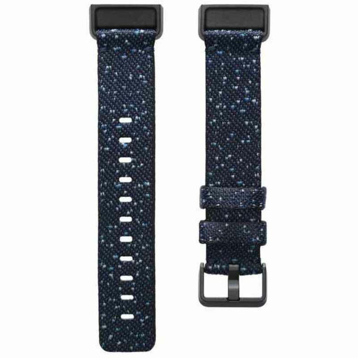 Curea Fitbit CHARGE 4 FB168WBNVBKL 18 - 22 cm Pânză Albastru
