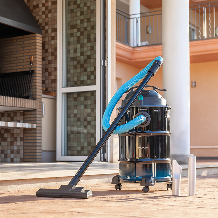 Aspirator de cenușă Cecotec Conga Ash 6000 EasyGo Home XL, 30 l, 1500 W, 21 kPa, recipient din inox