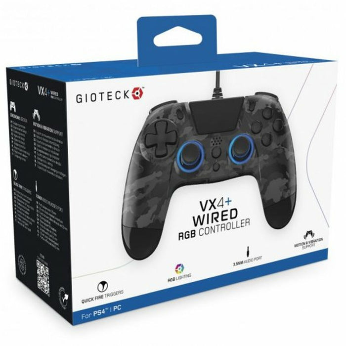 Telecomandă Jocuri Gaming GIOTECK VX-4+ Gri PlayStation 4