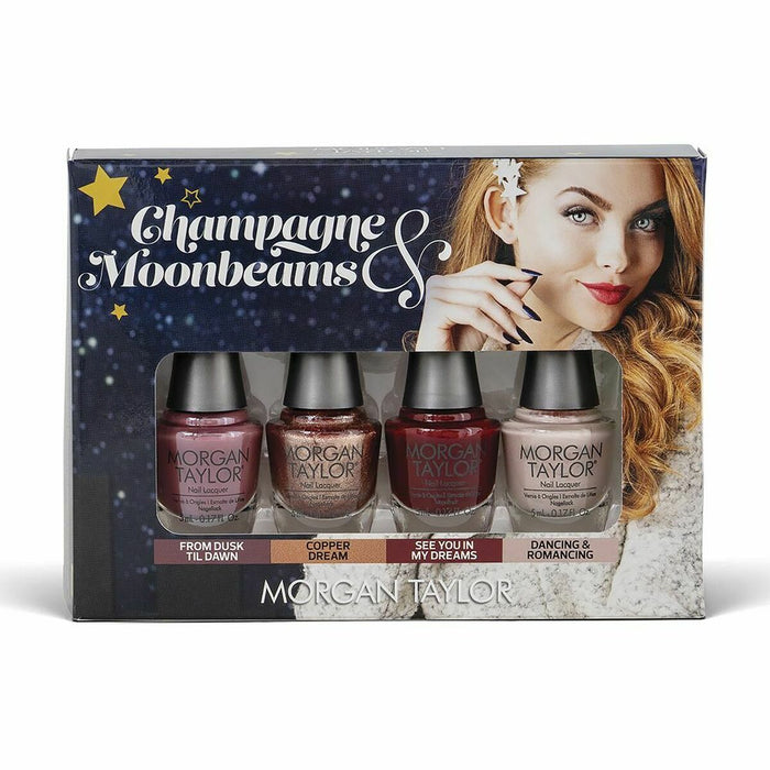 lac de unghii Morgan Taylor Champagne & Moonbeams (4 pcs)