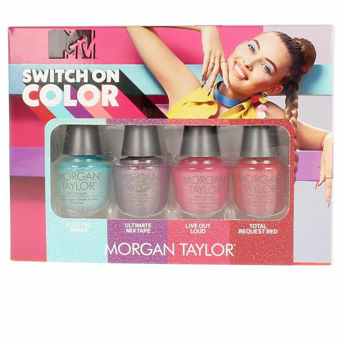 Set de Machiaj Morgan Taylor Switch On Color 4 Piese