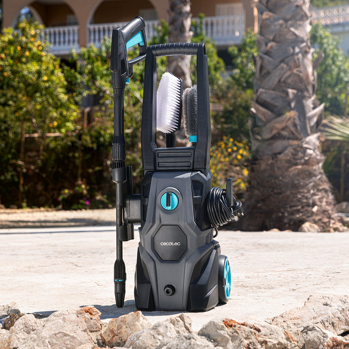 Aparat de spălat cu presiune Cecotec HydroBoost 1600 Car&Garden, 1600 W, 135 bar, 468 l/h, 25 × 33,5 × 76 cm