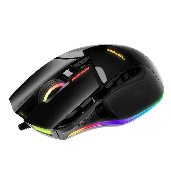 Mouse Patriot Memory Viper V570 RGB Albastru Negru Roșu Verde