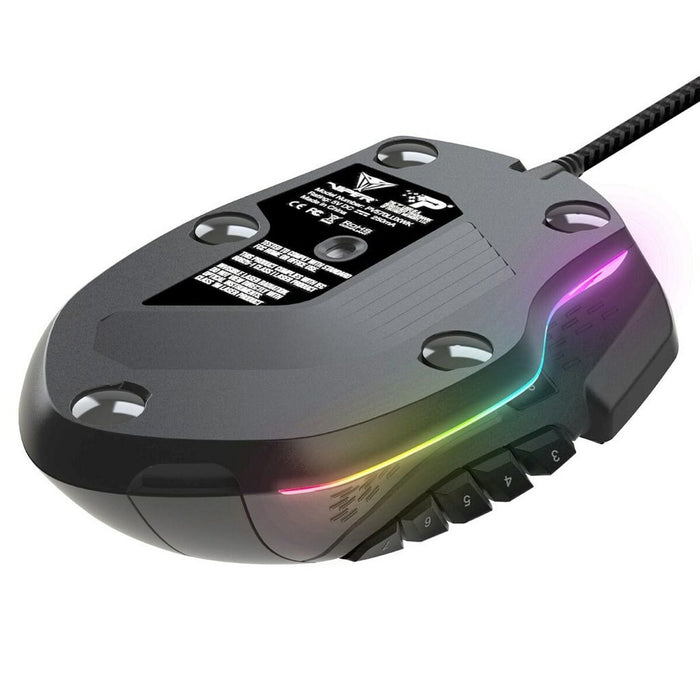 Mouse Patriot Memory Viper V570 RGB Albastru Negru Roșu Verde