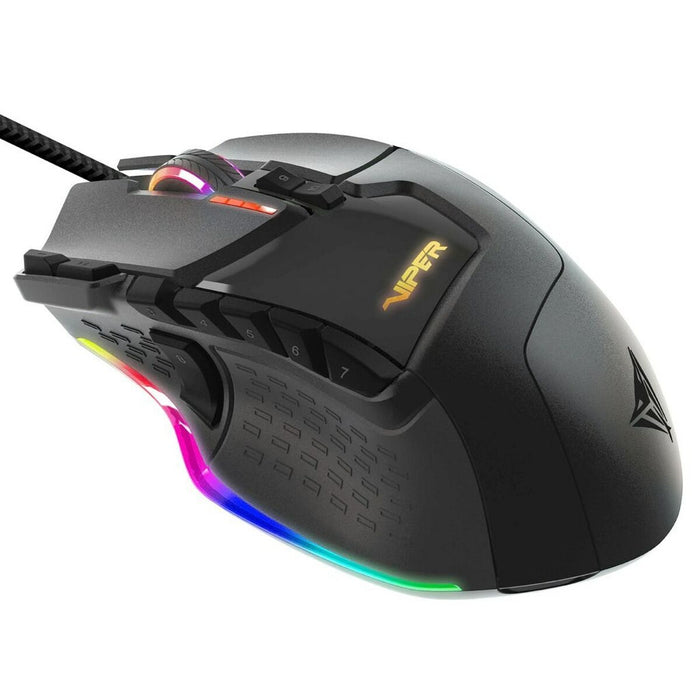 Mouse Patriot Memory Viper V570 RGB Albastru Negru Roșu Verde