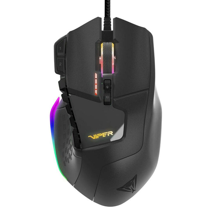Mouse Patriot Memory Viper V570 RGB Albastru Negru Roșu Verde