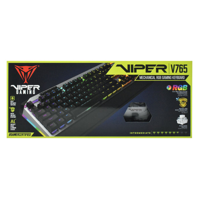 Tastatură Patriot Memory Viper V765 Negru/Argintiu QWERTY